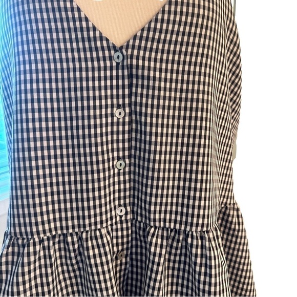 JUN & Ivvy From Francescas Black & White Picnic Print Size 1X - Picture 2 of 6